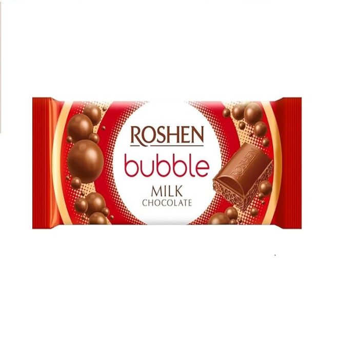 ΣΟΚΟΛΑΤΑ "MILK BUBBLE" ROSHEN 1-128 | 80ΓΡ | 20ΤΕΜ ΣΕ ΚΟΥΤΙ