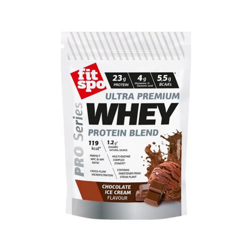 ΣΚΟΝΗ ΠΡΩΤΕΙΝΗΣ "FIT SPO WHEY PROTEIN BLEND" ΜΕ ΓΕΥΣΗ CHOCOLATE ICE CREAM 30ΓΡ | 1 ΜΕΡΙΔΑ