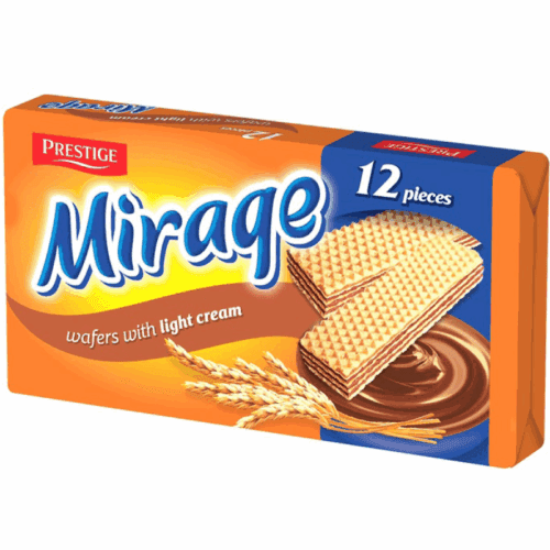 ΓΚΟΦΡΕΤΕΣ "MIRAGE" ΜΕ ΕΛΑΦΡΥ ΚΡΕΜΑ 12ΤΕΜ| 135ΓΡ | 42ΤΕΜ ΣΕ ΚΙΒ.