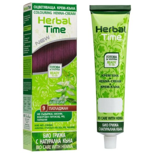 ΧΕΝΑ ΜΑΛΛΙΩΝ AUBERGINE Ν9 "HERBAL TIME" 75ΜΛ | 20ΤΕΜ