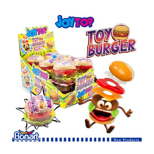 ΚΑΡΑΜΕΛΕΣ ΜΕ ΠΑΙΧΝΙΔΙ ''TOY BURGER JOYTOP'' 11ΓΡ